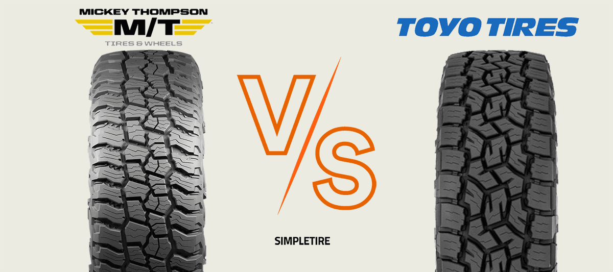 Mickey Thompson Baja Boss A/T vs Toyo Open Country A/T III tires