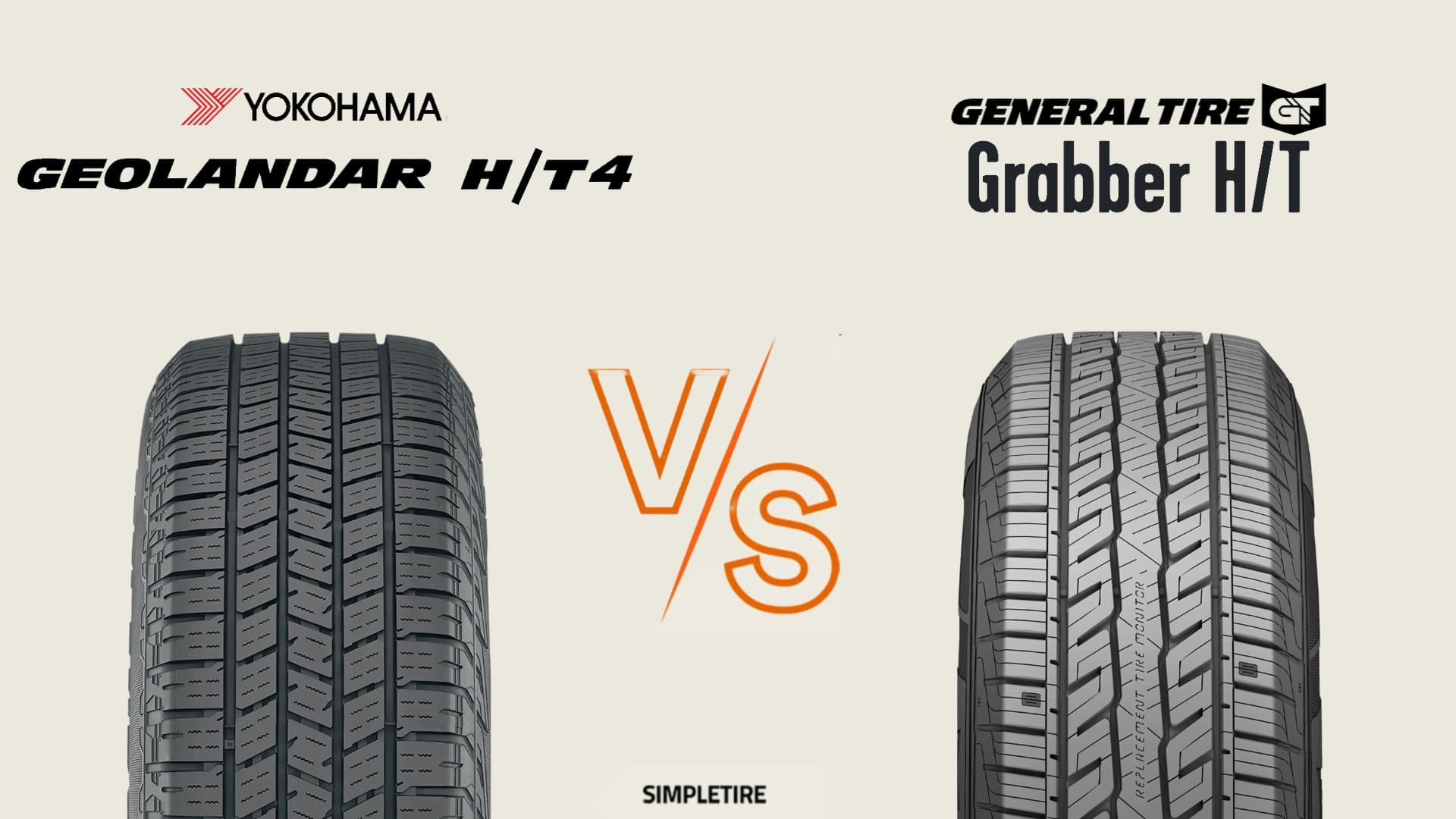Yokohama Geolandar H/T4 vs General Grabber H/T tires