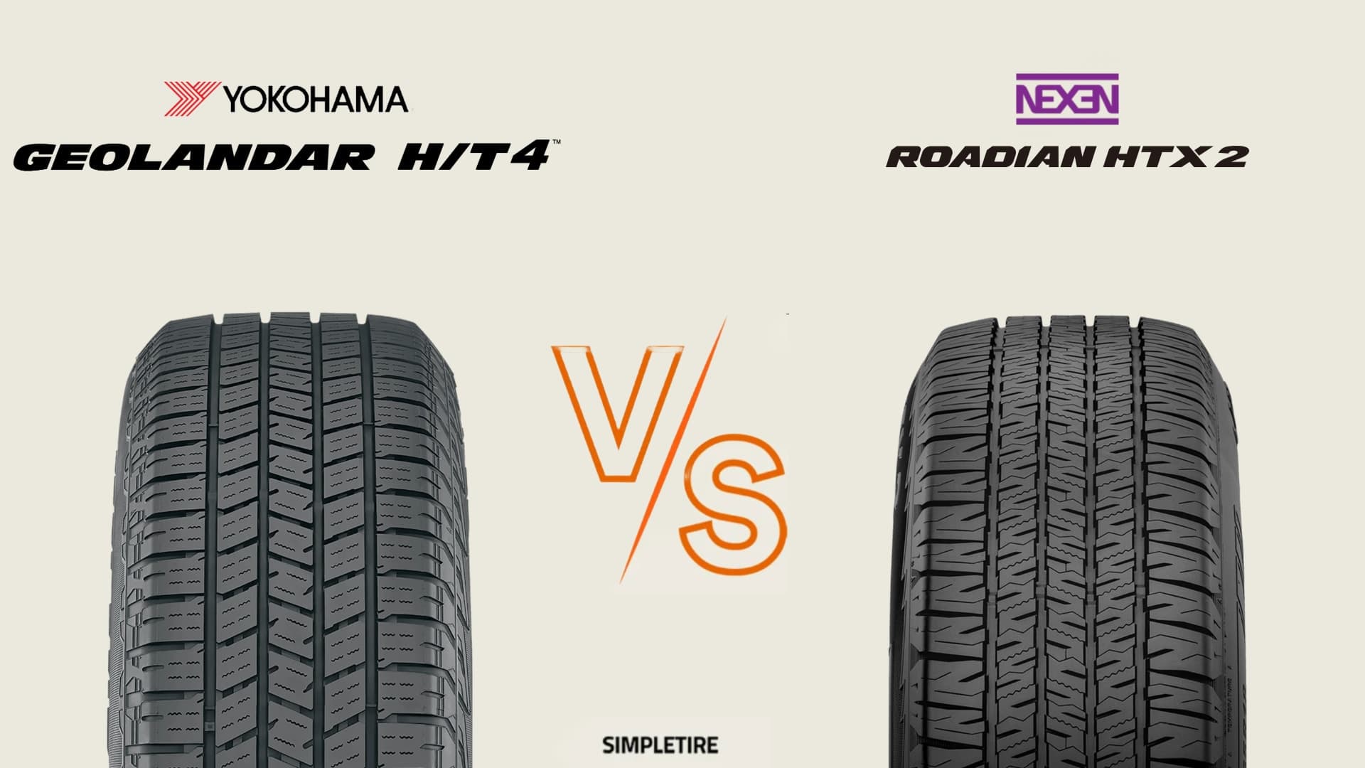 Yokohama Geolandar H/T4 vs Nexen Roadian HTX2 tires